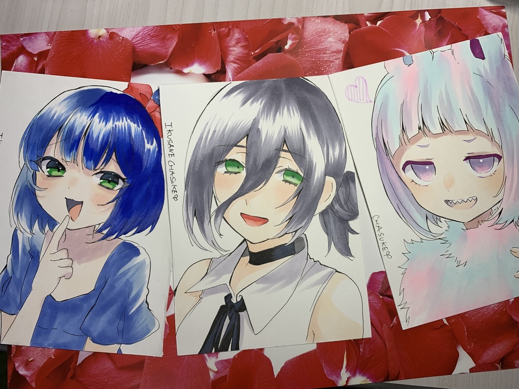 手描きイラスト◆B6サイズ