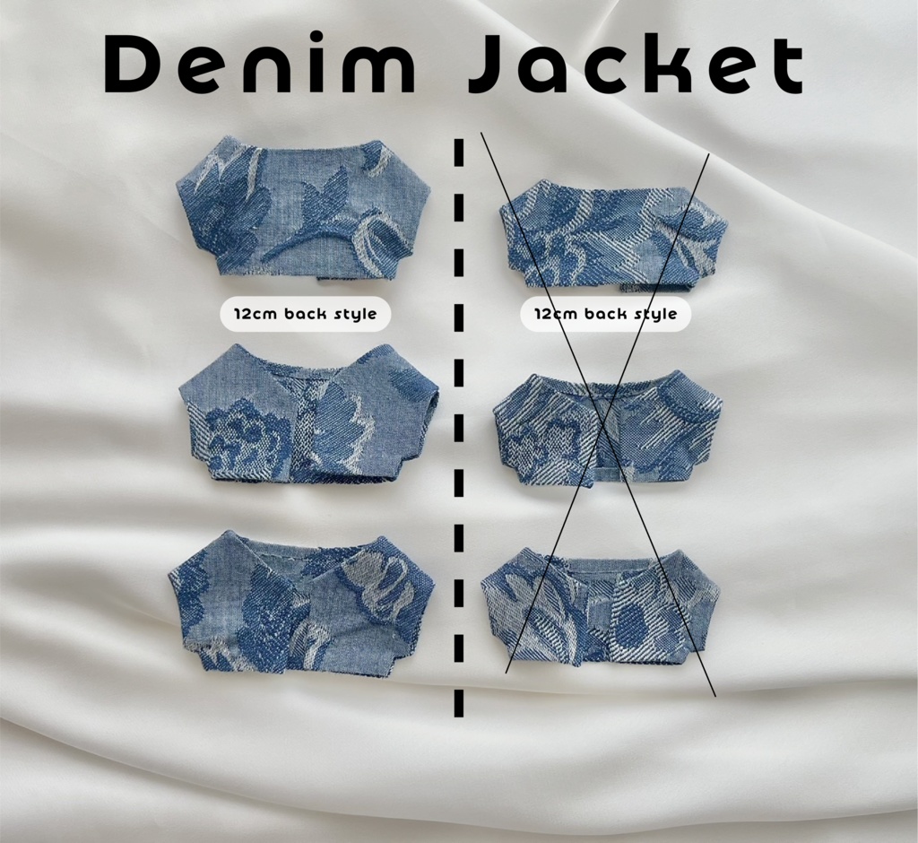 FLOWER DENIM JK