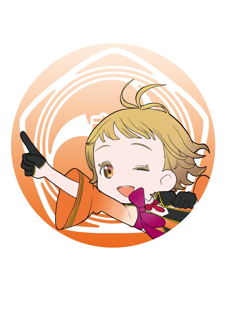 事後頒布_サクラ革命缶バッジ