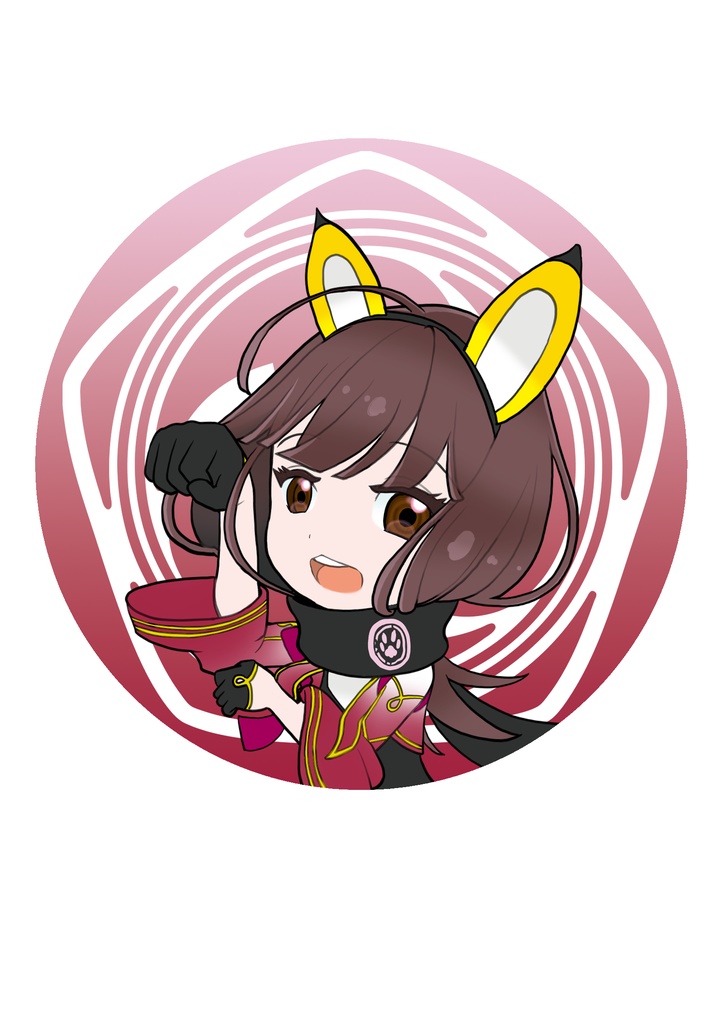 事後頒布_サクラ革命缶バッジ