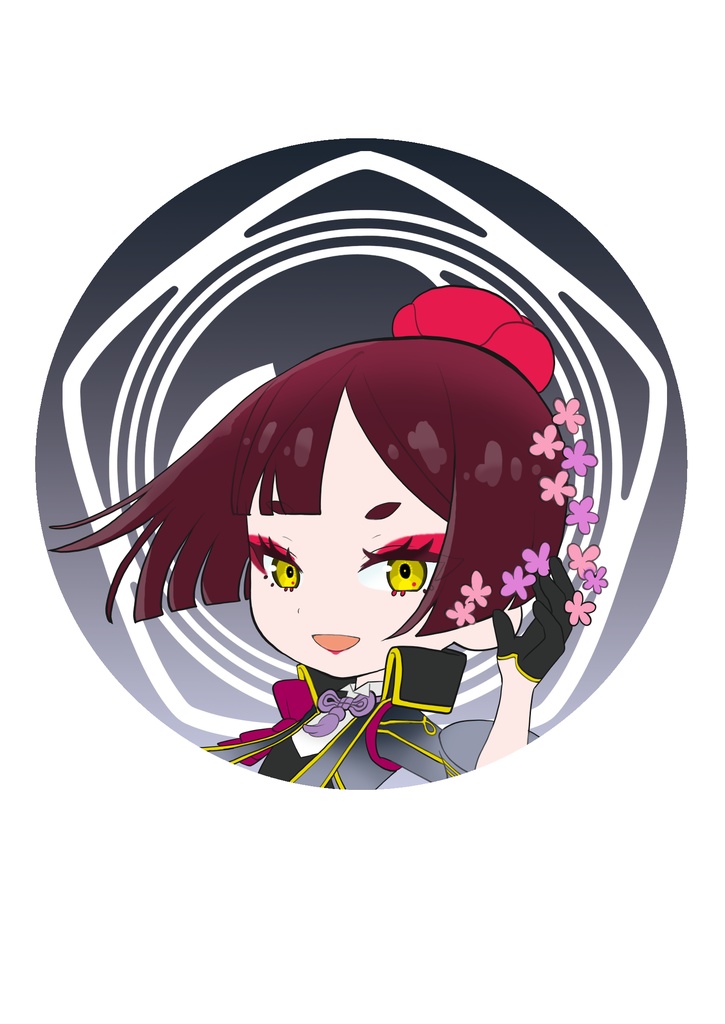 事後頒布_サクラ革命缶バッジ