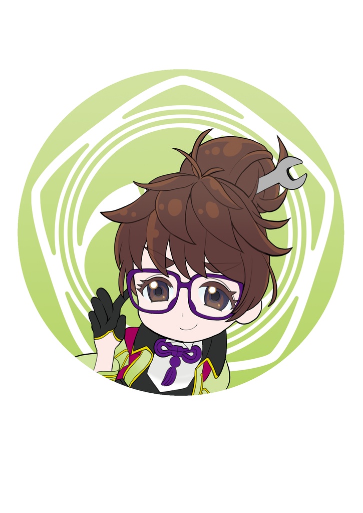 事後頒布_サクラ革命缶バッジ