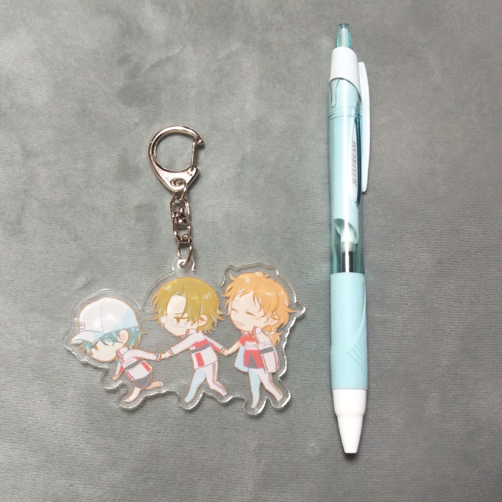 三代柱アクリルキーホルダー