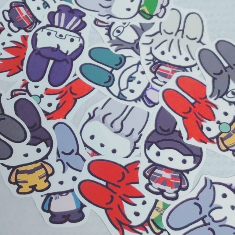 何をおっしゃるウサギさん♪シール(中学生+α)