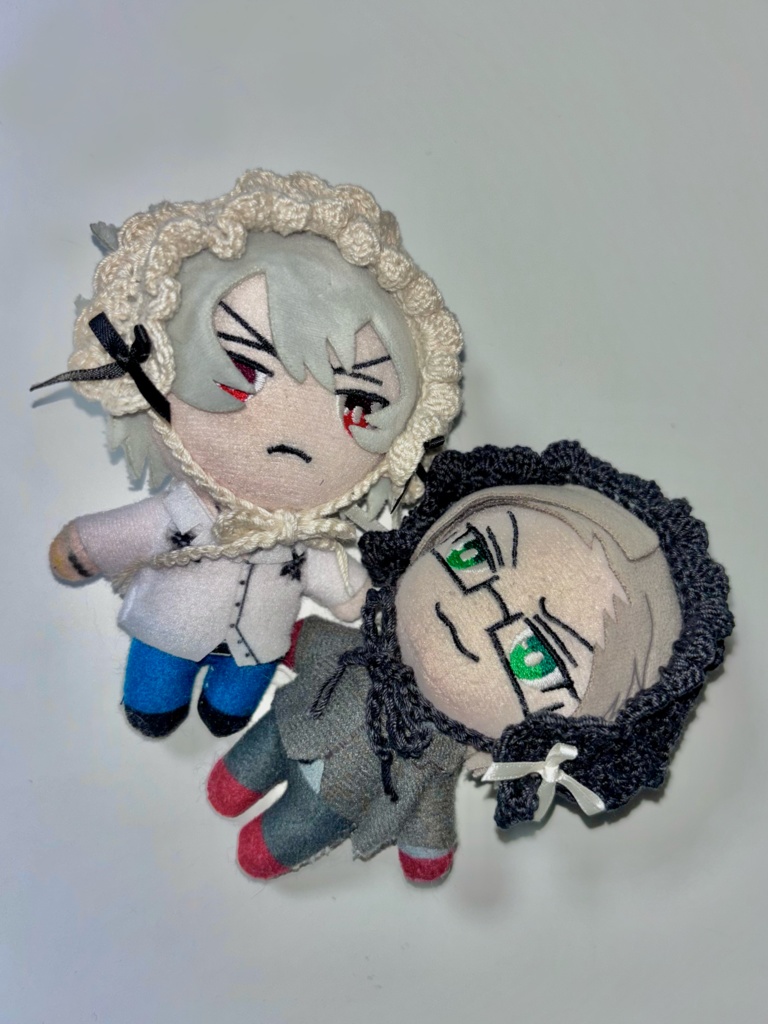 ヘッドドレスセット(白黒)