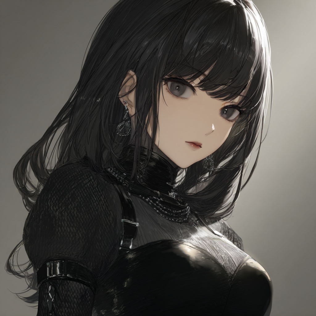 黒の支援者パック｜Reijia（レイジア）｜AIキャラ5枚セット