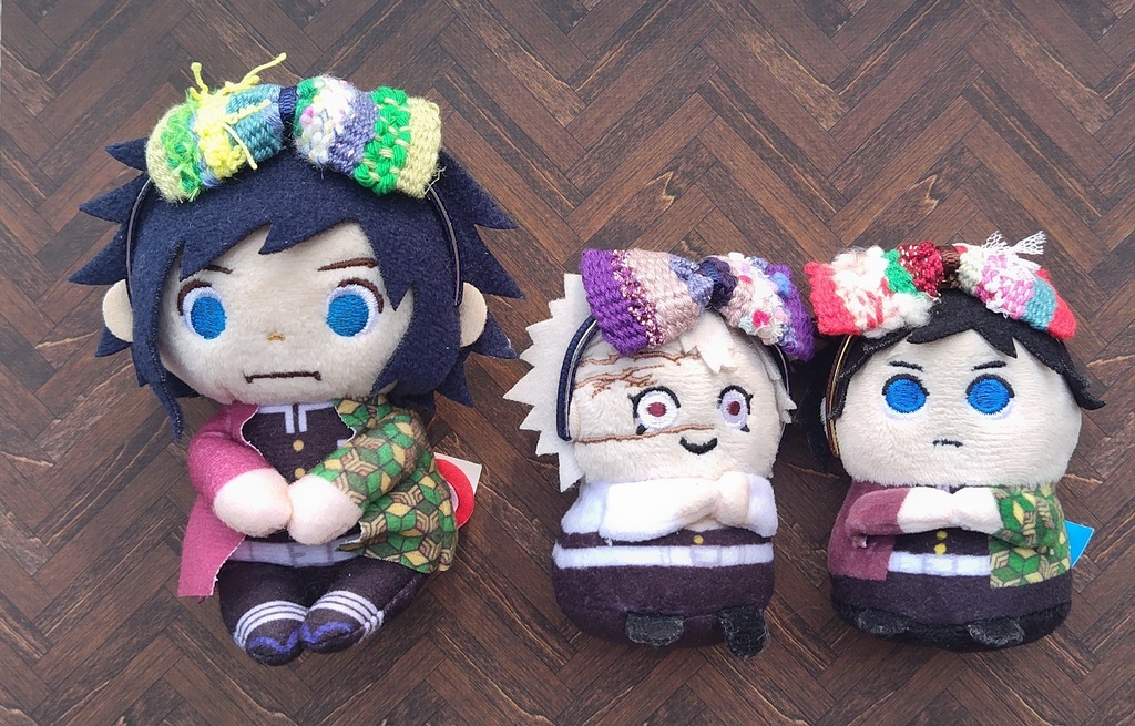 ぬい用 手織りリボンカチューシャ SML