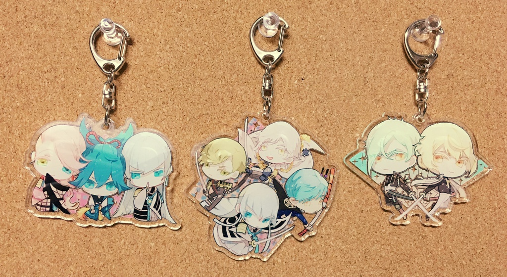 刀剣乱舞アクリルキーホルダー
