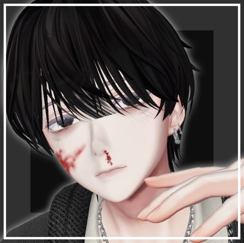 🖤水瀬Minase🖤 -病みmelancholy- makeup&eye texture【テクスチャ】