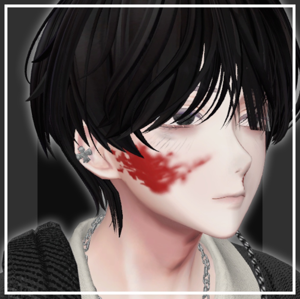 🖤水瀬Minase🖤 -病みmelancholy- makeup&eye texture【テクスチャ】