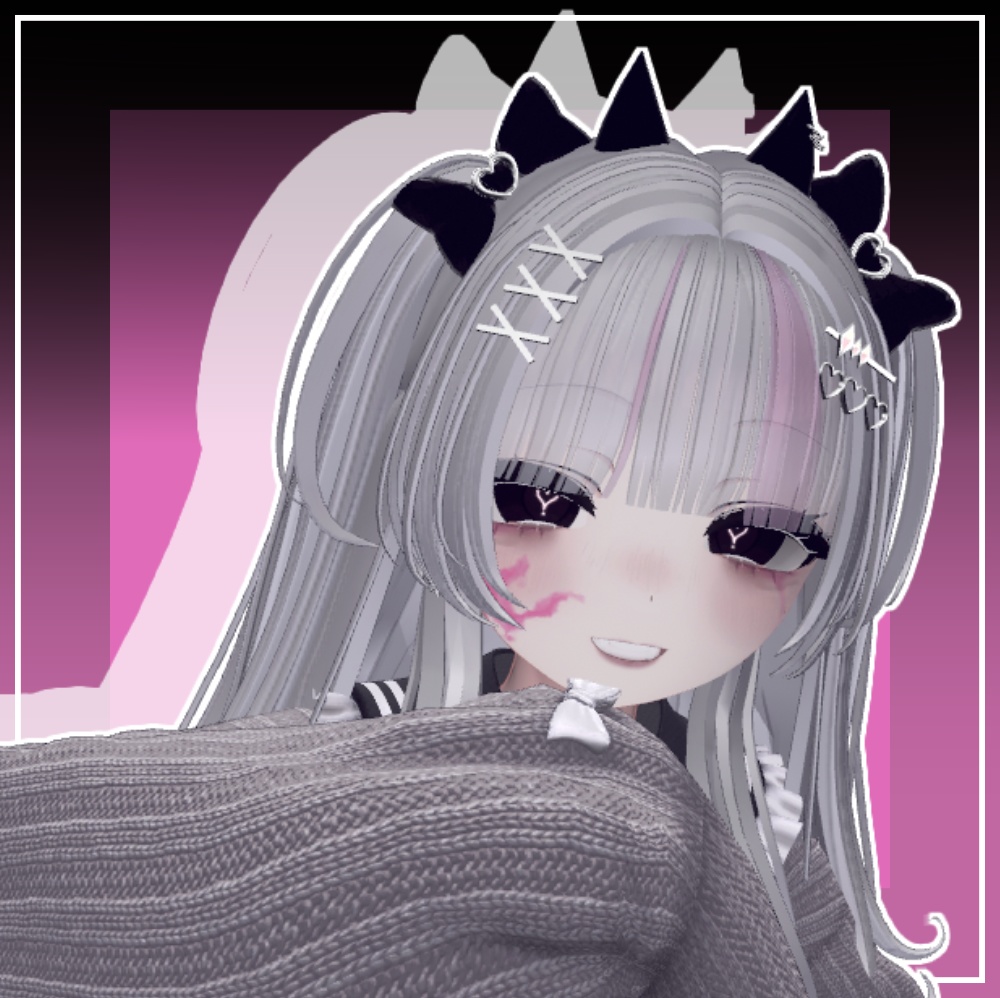 🖤マヌカmanuka🖤 -病みmelancholy- makeup&eye texture【テクスチャ】