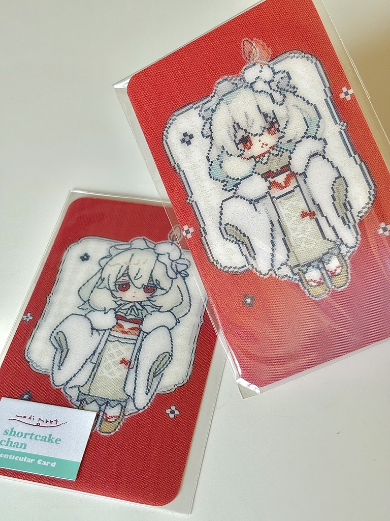 【グッズ】🍰レンチキュラーカード