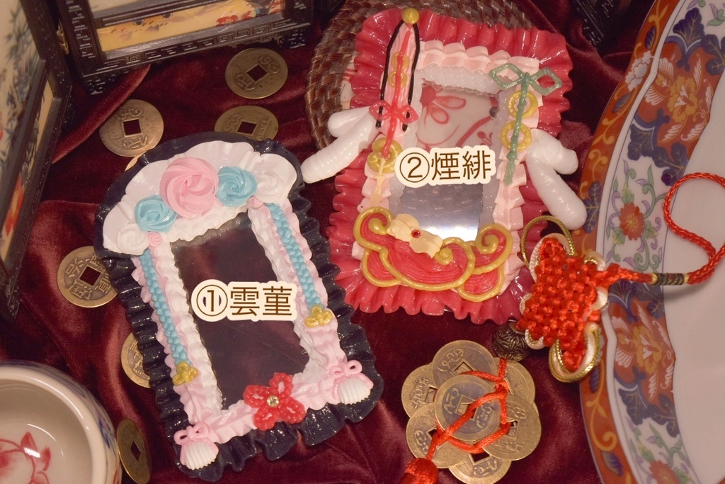 【B8】Character motif case Whip ver. 【原神 雲菫,煙緋 モチーフ】