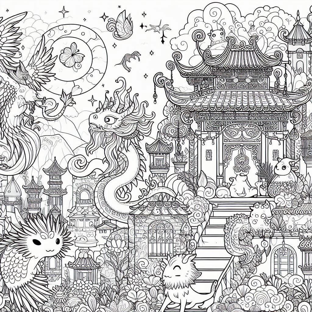 子供の塗り絵
