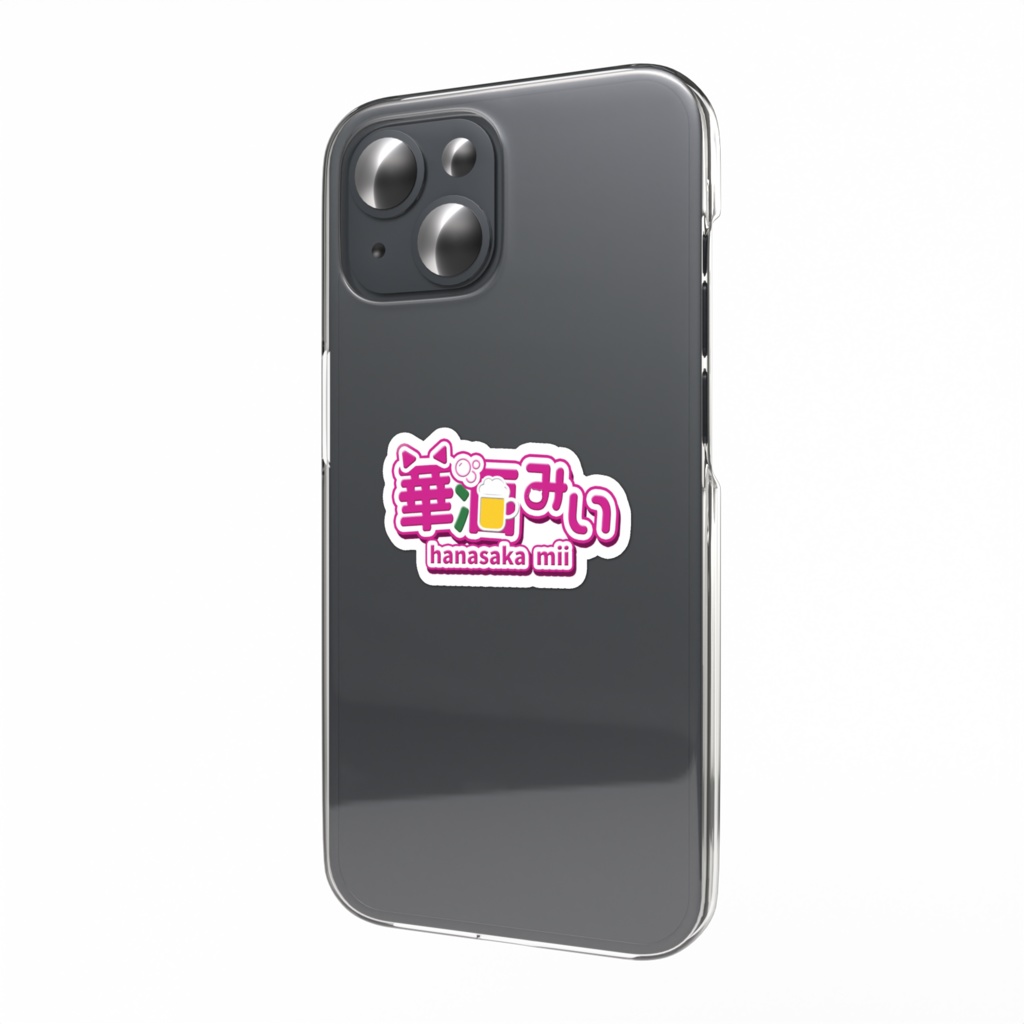【常設】スマホステッカー(ネームロゴ)【華酒みい】