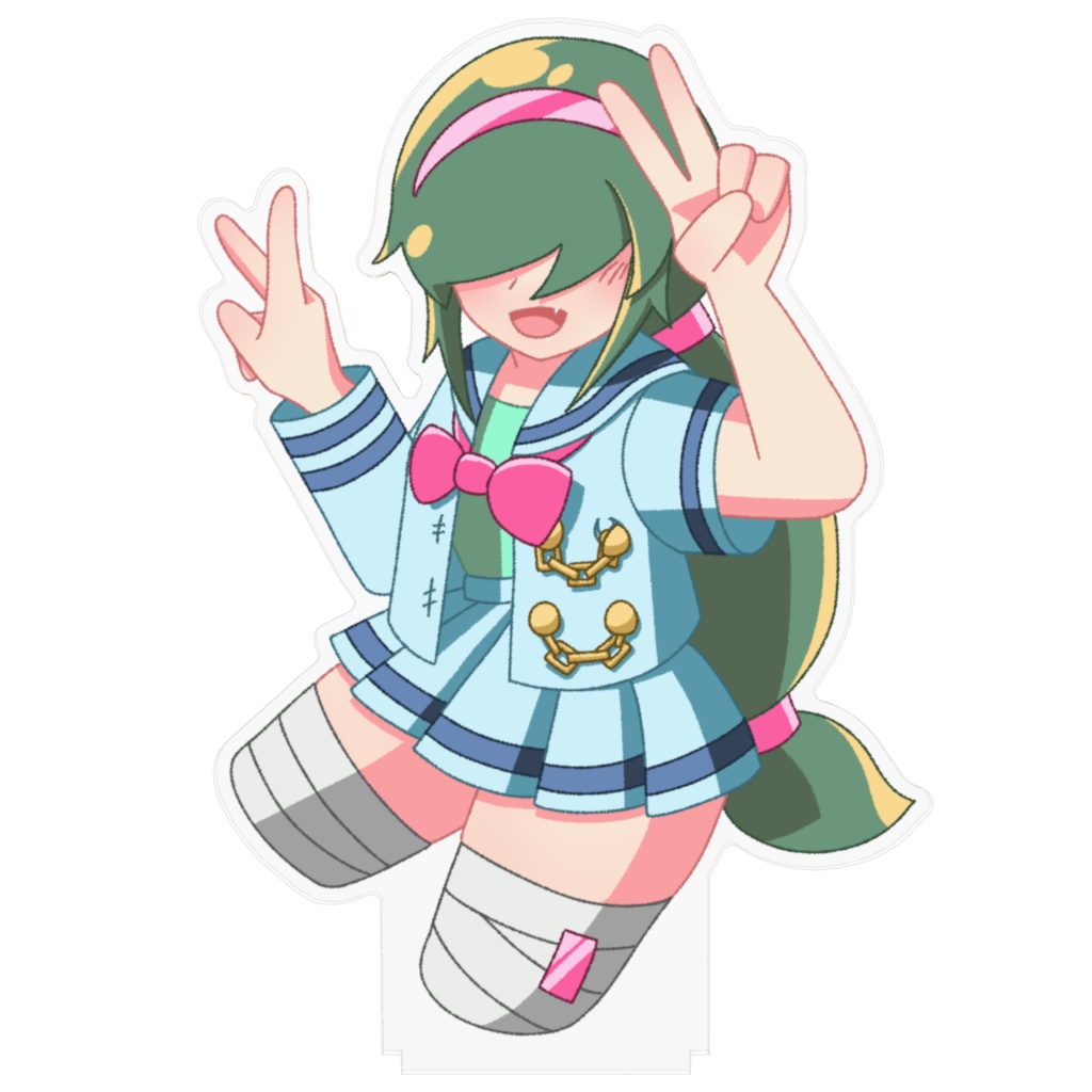 アクリルフィギュア おすわり【E汰】