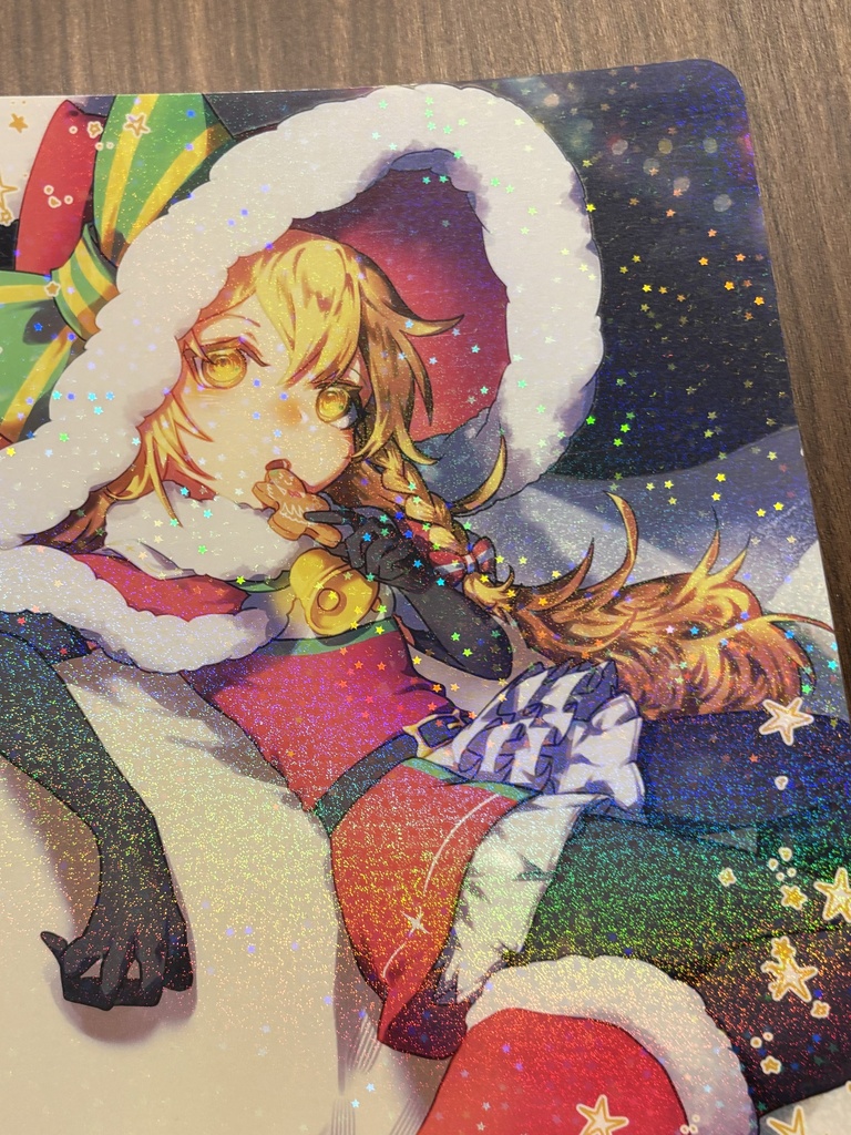 クリスマス魔理沙下敷き