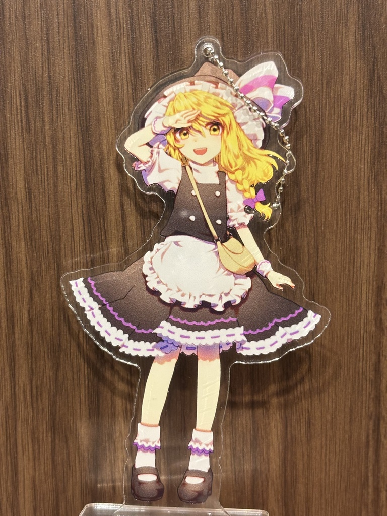 魔理沙おでかけ両面アクリルスタンド