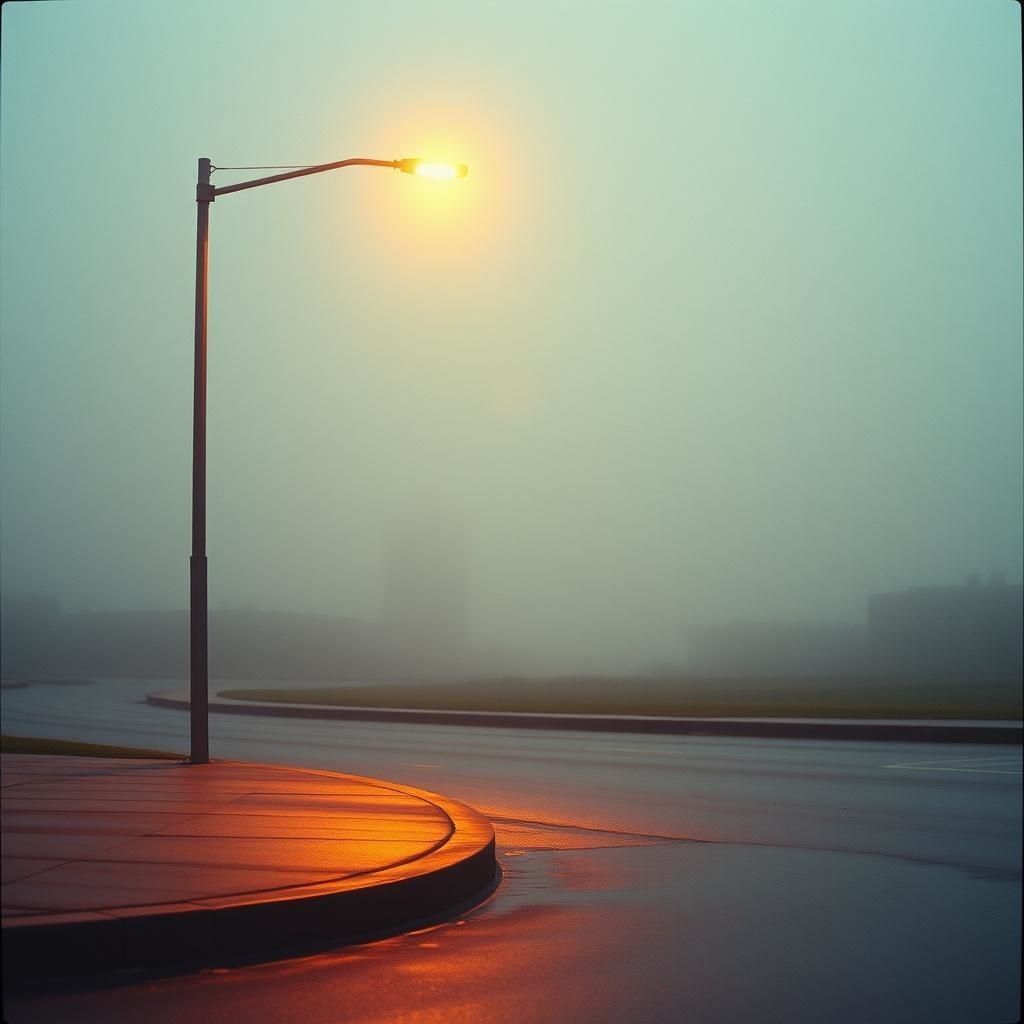 Night Series –Lonely Street Light