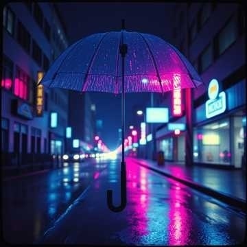 Rain Series – Midnight Rain Light