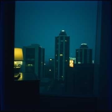 Night Series – Silent Blue Window