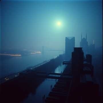 Night Series – Distant City Glow