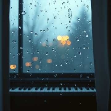 Rain Series – Rain on the Quiet Glass