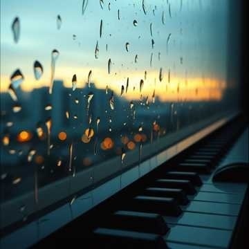 Rain Series - Quiet Drops on the Glass