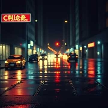 Rain Series - Distant Traffic and Rain