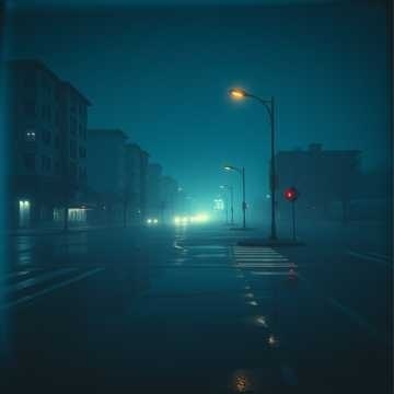 Night Series - Deep Night Reflection