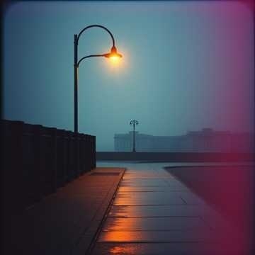 Night Series - Streetlight and Shadows