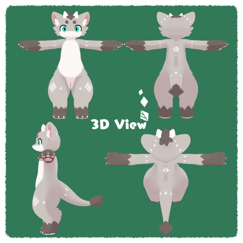 Dovio(ドビオ) [オリジナル3Dモデル VRChat-PC対応] - Axit's Workshop - 2/7