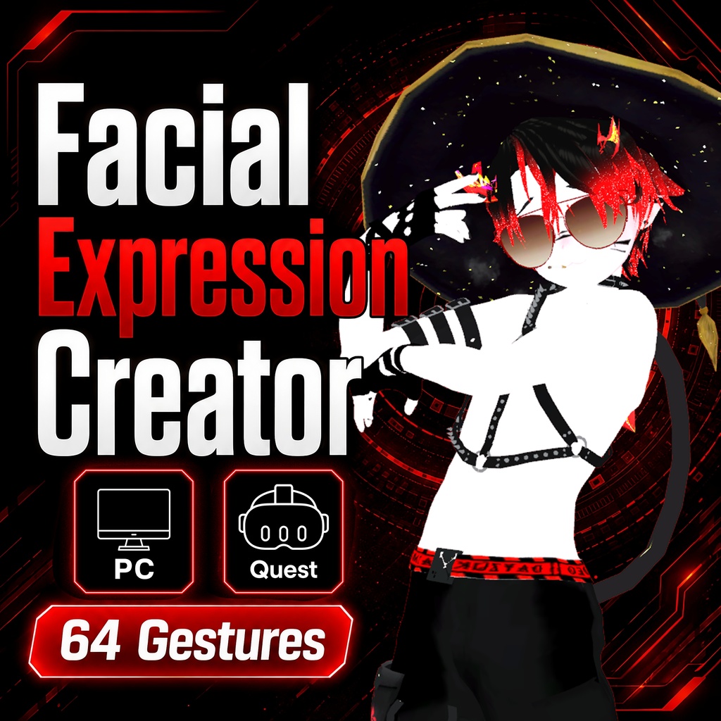 [Unity Tool - VRChat] Facial Expression Creator – Create & Edit Facial Animations |  BlendShape Browser [PC - Quest - iOS] | English, Español, 日本語, Deutsch, 한국어, 简体中文