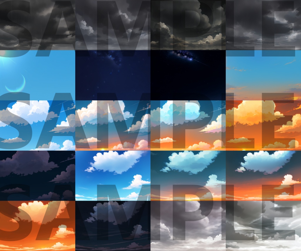 【まとめ割引!】背景イラストまとめパックその1 【TRPG・CoC背景素材/818枚】