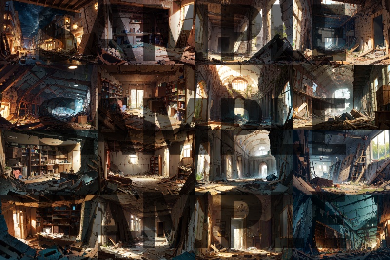 【まとめ割引!】背景イラストまとめパックその1 【TRPG・CoC背景素材/818枚】