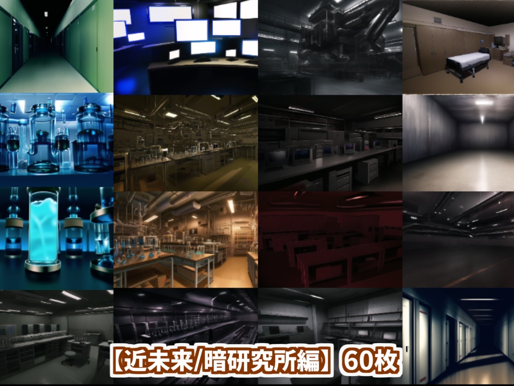 【まとめ割引!】背景イラストまとめパックその1 【TRPG・CoC背景素材/818枚】