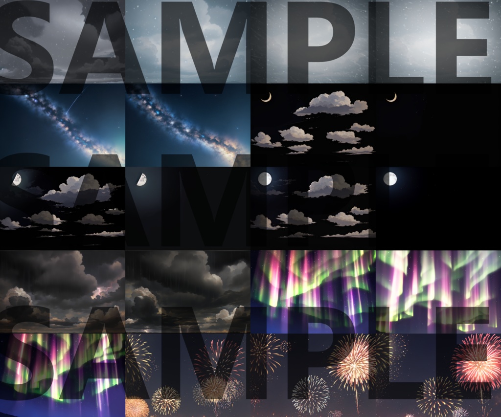 【まとめ割引!】背景イラストまとめパックその1 【TRPG・CoC背景素材/818枚】