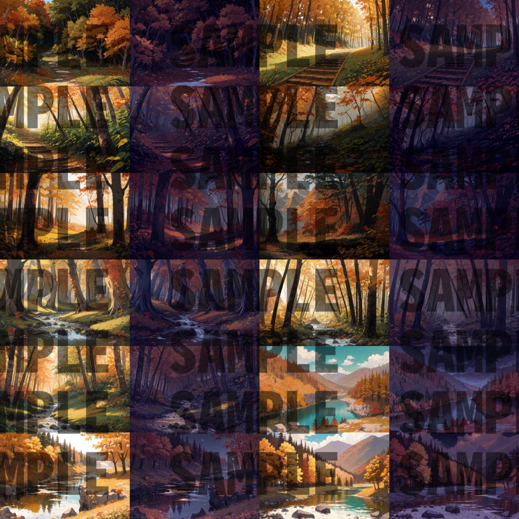 【まとめ割引!】背景イラストまとめパックその1 【TRPG・CoC背景素材/818枚】