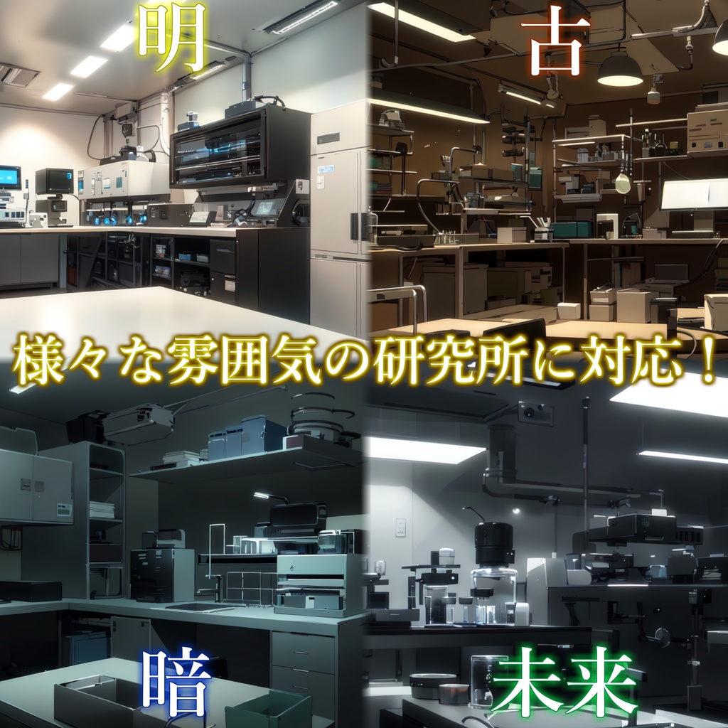 【12/1まで期間限定割引!】研究所コンプリートパック230枚【CoC/TRPG】【昼夜差分】