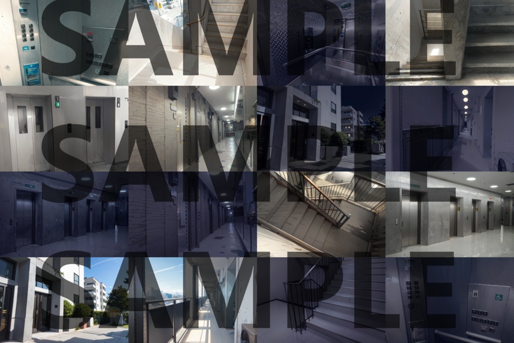 【まとめ割引!】現代&中世西欧都市・未来都市・マンション背景イラストまとめパック6【TRPG・CoC背景素材/335枚】