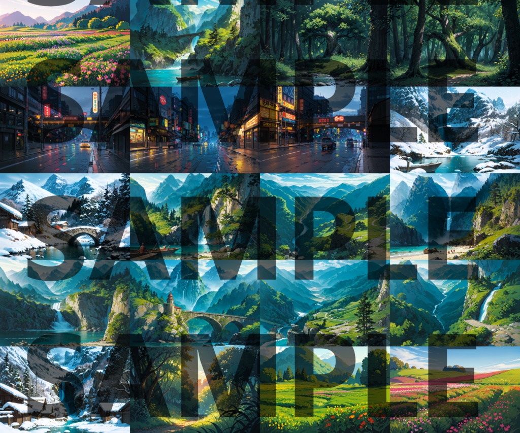 【背景イラスト】幻想的な世界2 40枚【CoC/TRPG】