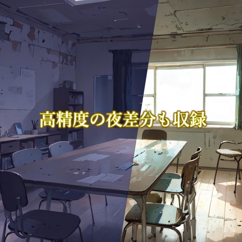 【まとめ割引!】廃校/旧校舎・水族館・ラブホテル・花火大会・幻想世界2背景イラストまとめパック10【TRPG・CoC背景素材】