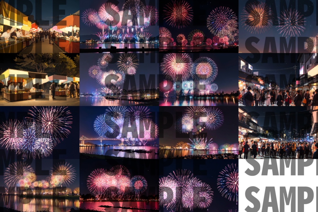 【まとめ割引!】廃校/旧校舎・水族館・ラブホテル・花火大会・幻想世界2背景イラストまとめパック10【TRPG・CoC背景素材】