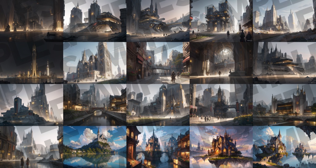 【背景イラスト】幻想的な世界3 40枚【CoC/TRPG】