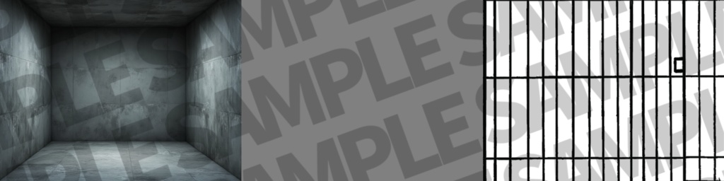 【背景イラスト】黒い部屋風景672枚+おまけ差分【TRPG背景素材/CoC】【明暗差分】