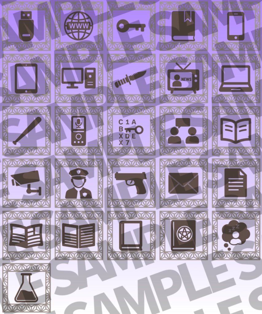 【無料zip有/CoC】和風ココフォリア部屋素材&投げるだけzipファイル【ココフォリア素材】