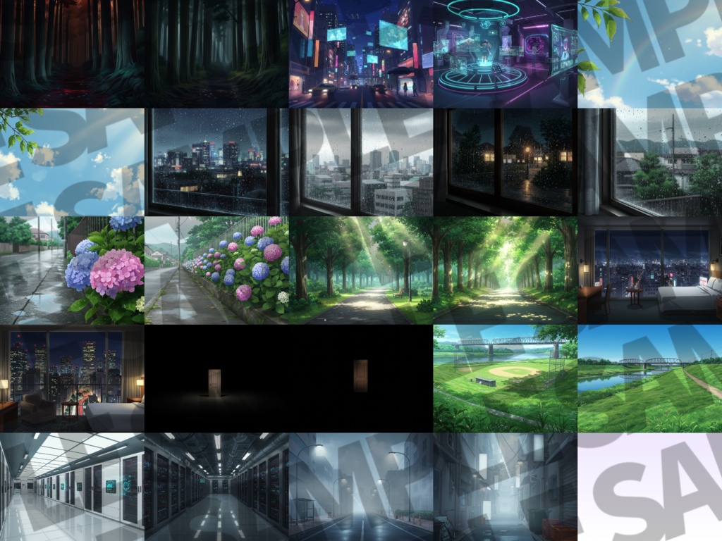 【背景イラスト】4~6月頒布背景詰め合わせパック【TRPG/CoC/ゲーム素材/背景イラスト】