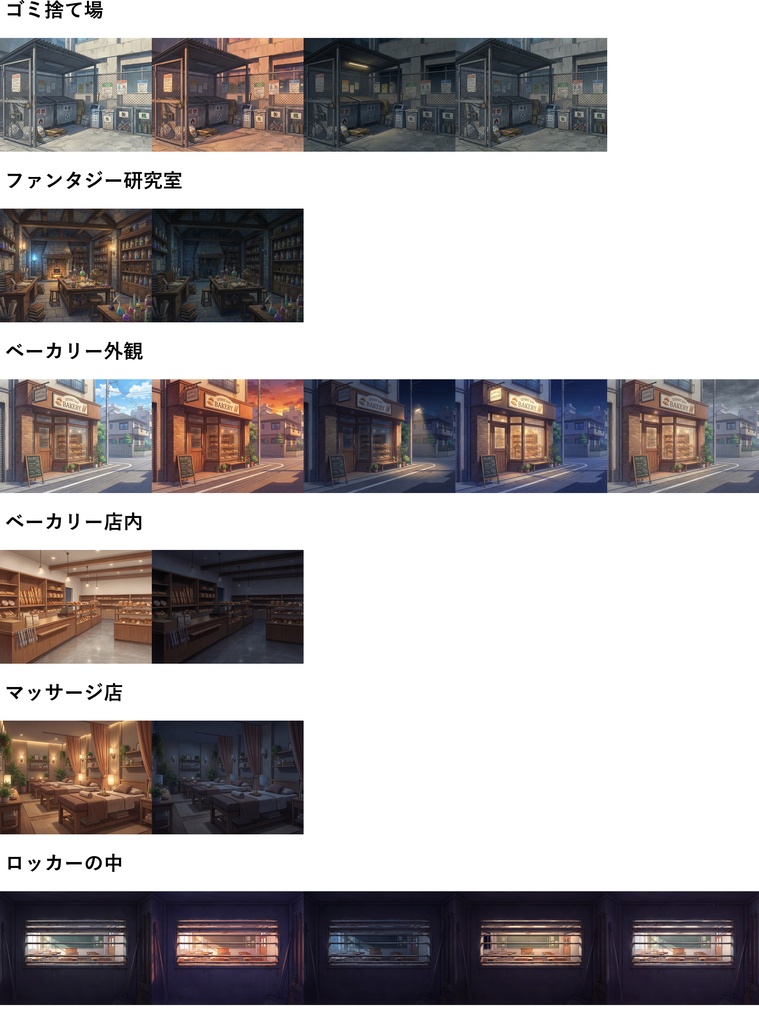 【サマーセール!】学校・研究室・街中のマイナー背景(3~4月頒布背景)お得詰め合わせパック【TRPG/CoC/ゲーム素材/プレミアム背景】