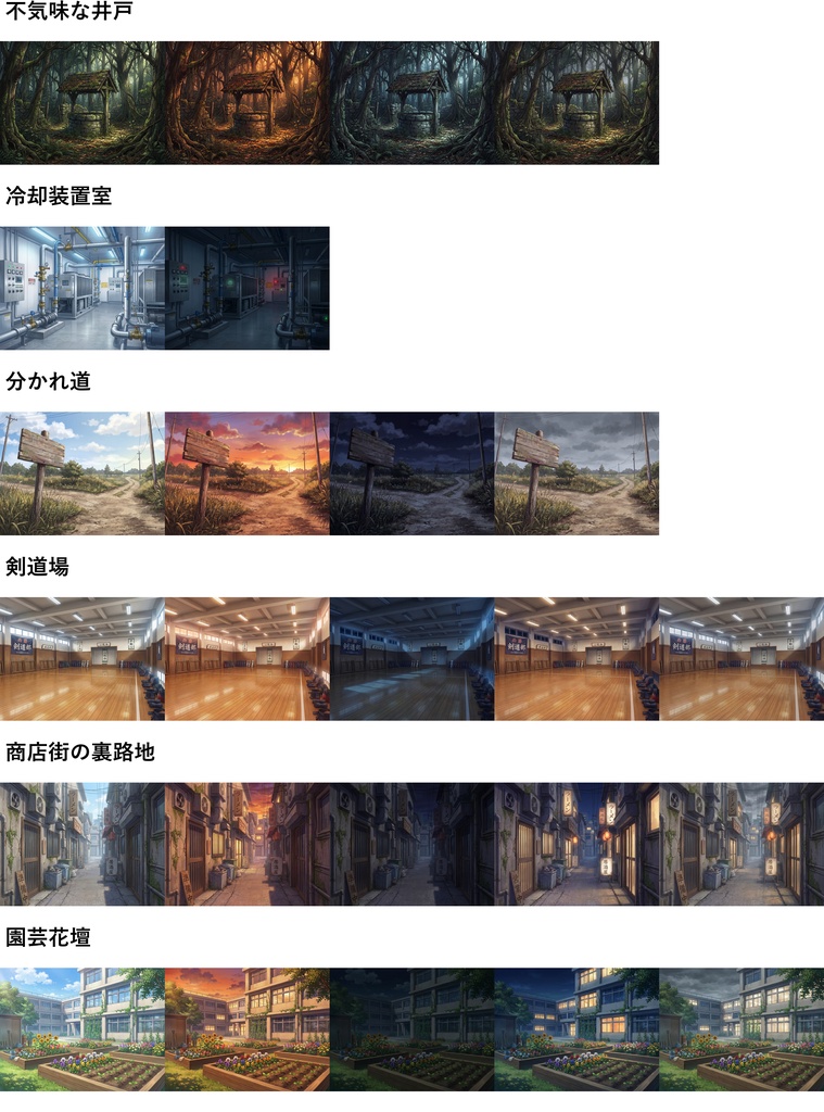 【サマーセール!】学校・研究室・街中のマイナー背景(3~4月頒布背景)お得詰め合わせパック【TRPG/CoC/ゲーム素材/プレミアム背景】
