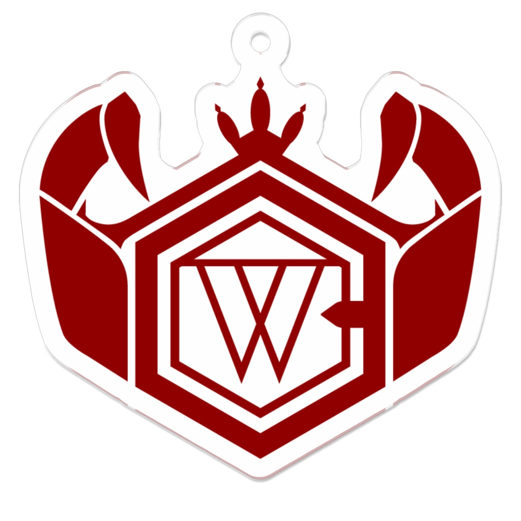 バゥ＝ワゥアクリルキーホルダー